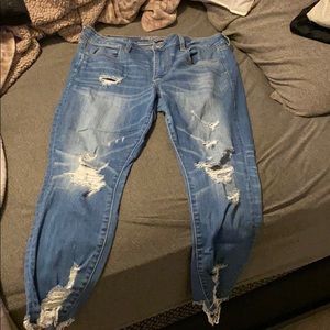 High Rise super stretch American Eagle Jeans
